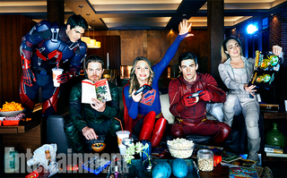 Illustration for article titled First Look at the Massive DC/CW Crossover Also Contains All Known Joy in the World